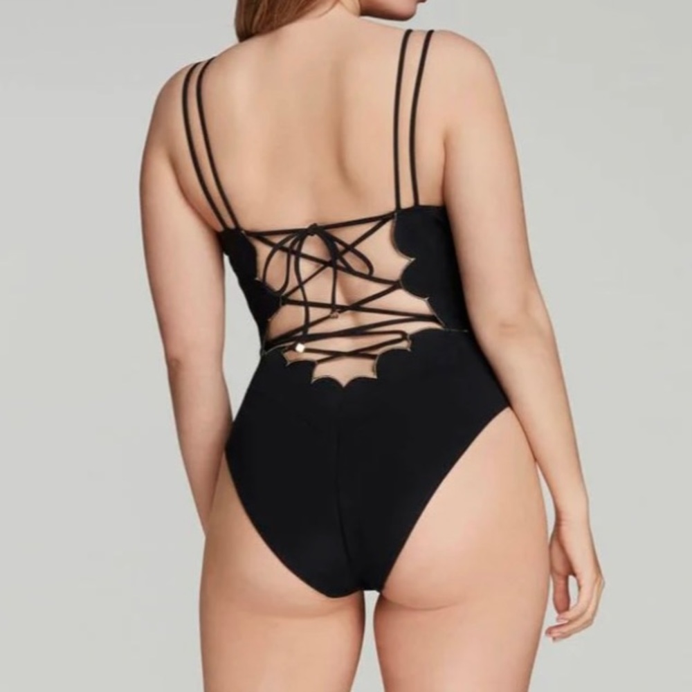 BRAND NEW Agent Provocateur Black Swimsuit Size 5